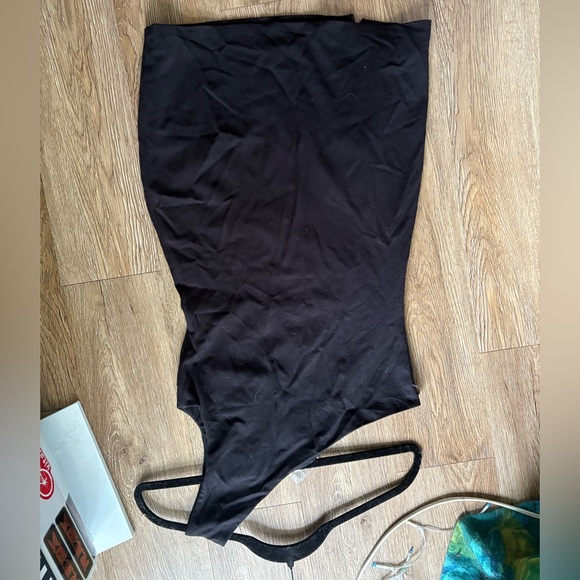 NWT H:ours Delacey Mini Dress in Black Noir Small - Picture 2 of 7